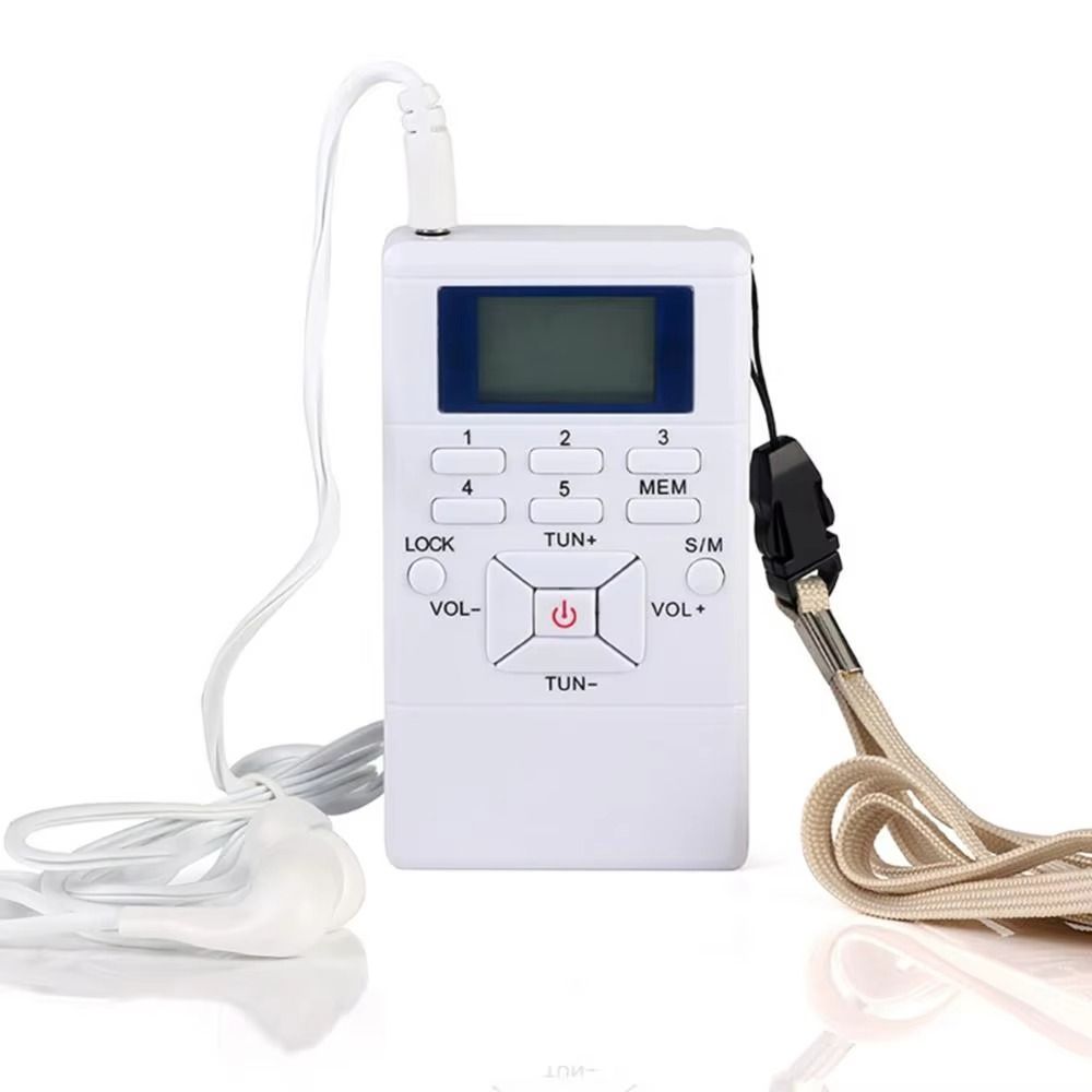 Audio AF Digital FM Radio FM (Frequency Modulation) Music Player Mini Speaker  Portable Use