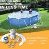 15W 300 Dedicated Pool Treatment Equipment Swimming Pool Cleaning And Filtration Pump Gallon Swimming Pool Filtration Pump
