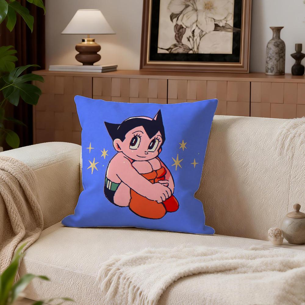 

Classic Astro Boy Cushion Cover Cushion Cover Set 4Pcs 50x50 45x45 40x40 Pillowcase Decorative Sofa Home Decor 30X30cm