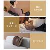 ATEX AX-HC131dg Cordless Massager for Waist, Shoulders, Back, and Neck, Dark Gray, with Heater, Strong Massage, Made in Japan, Includes Japanese Instr