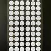 200pcs (100 Pair) Super Strong Clear Dot Stickers Reusable Hook & Loop Fasteners 15mm Adhesive White Round Coins for Organizing Crafting & Packaging