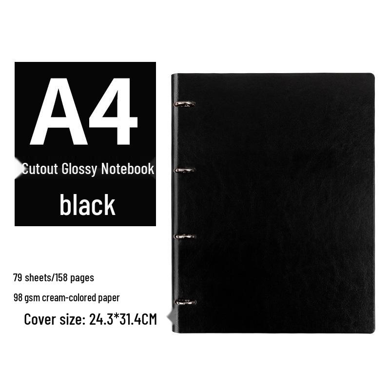 2024 A5 & B5 Loose-Leaf Business Notebook with Removable Ring Binder