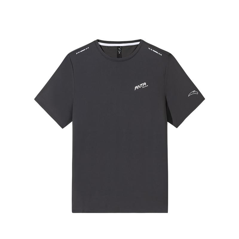 

Anta Удобная Простая Универсальная Буква Дышащая Тонкая Спортивная Футболка с Круглым Вырезом и Коротким Рукавом Мужские Топы Замок-Серый 952525106-4 2XL