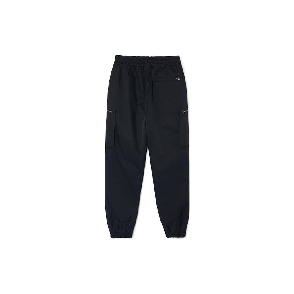 New MLB Knitted Sweatpants Men's Black 3LWPB0231-50BKS