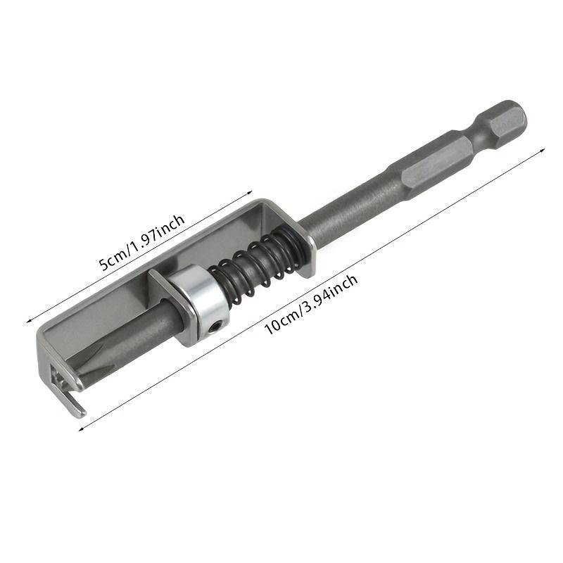 Spring-Loaded Screw Holder Bit with Wear Resist Anti-Drop Feature Universal Screw Retaining Tool for Electricians And Mechanics