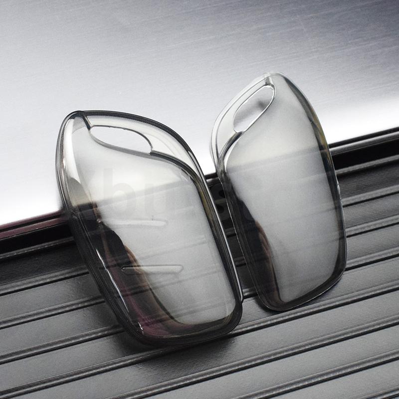 Soft Transparent Tpu Car Remote Key Case Shell Fob Cover For Roewe Rx8 Rx5 Rx3 I6 I5 For Mg Zs Hs 5 6 Ezs Keyless Accessories