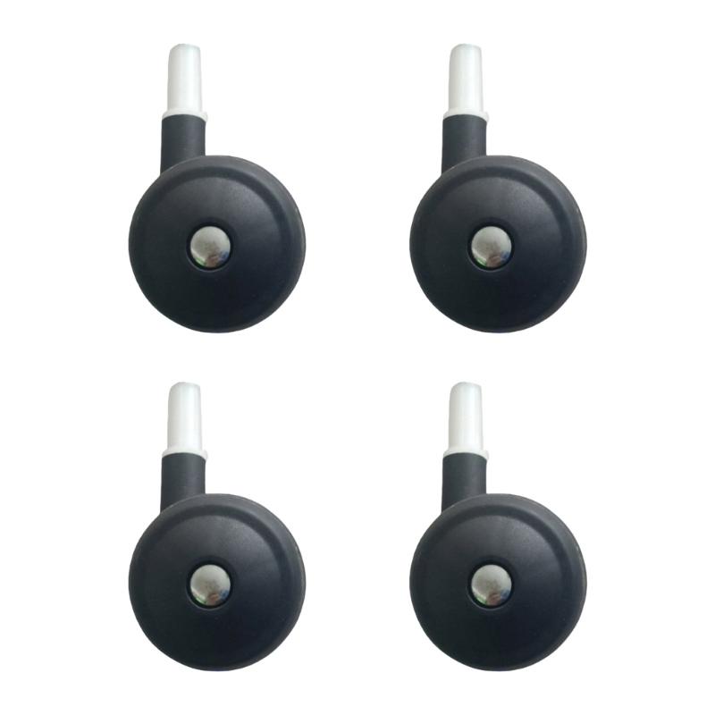 

4pcs Easy Installation Replacement Wheels Casters for Infant Walkers Feature Quick Assembly Design for Parental Convenience