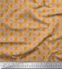 Soimoi Japan Crepe Satin Fabric Floral & Tree Print Fabric by the metre 42 Inch