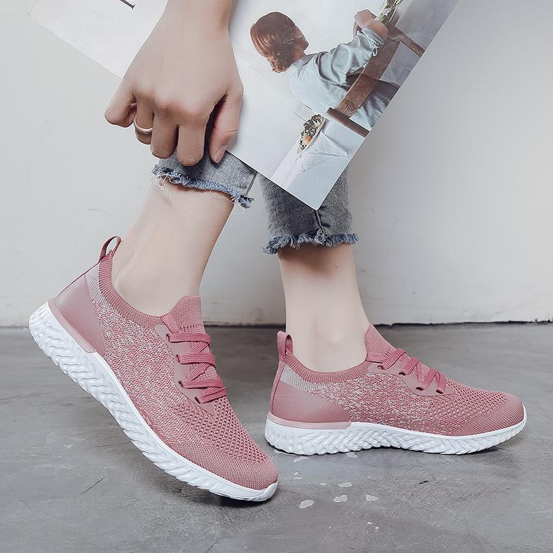 Women's Vulcanized Shoes 2024 Autumn Shoes of Women Lace-Up Sports Shoes Casual Shoes Portable Comfortable Femmes Sneakers Shoe