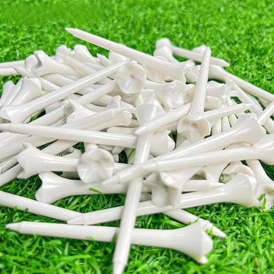 Durable Low-Resistance Plastic Golf Tees
