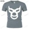 Fashion Tshirt Men Cotton Brand Teeshirt Blue Demon T Shirt Blue Mexico Mask Demon Wrestling Libre Lucha High Quality Tshirts