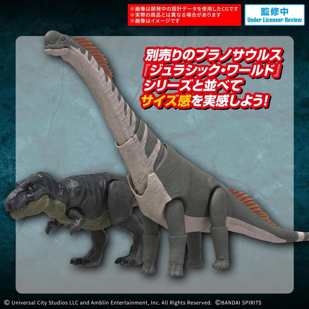BANDAI SPIRITS Resurrection of the Plastic Model Kit "Jurassic World Titanosaurus" Pre-Colored