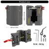 Stable Folding Scooters Clamps Quickly Install Electric Scooter Brackets Commuters Scooters Accessory