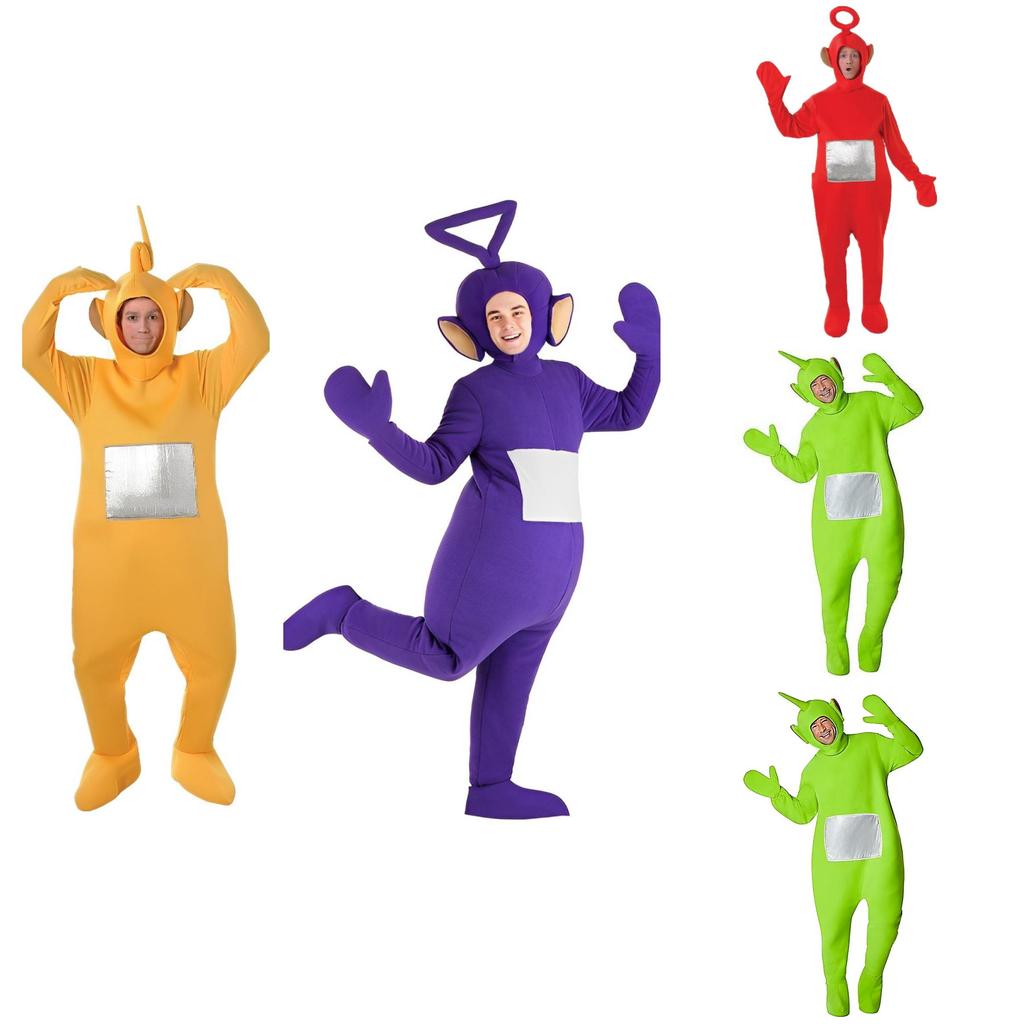 Halloween Cartoon Bodysuit Teletubbies Outfit One Size!