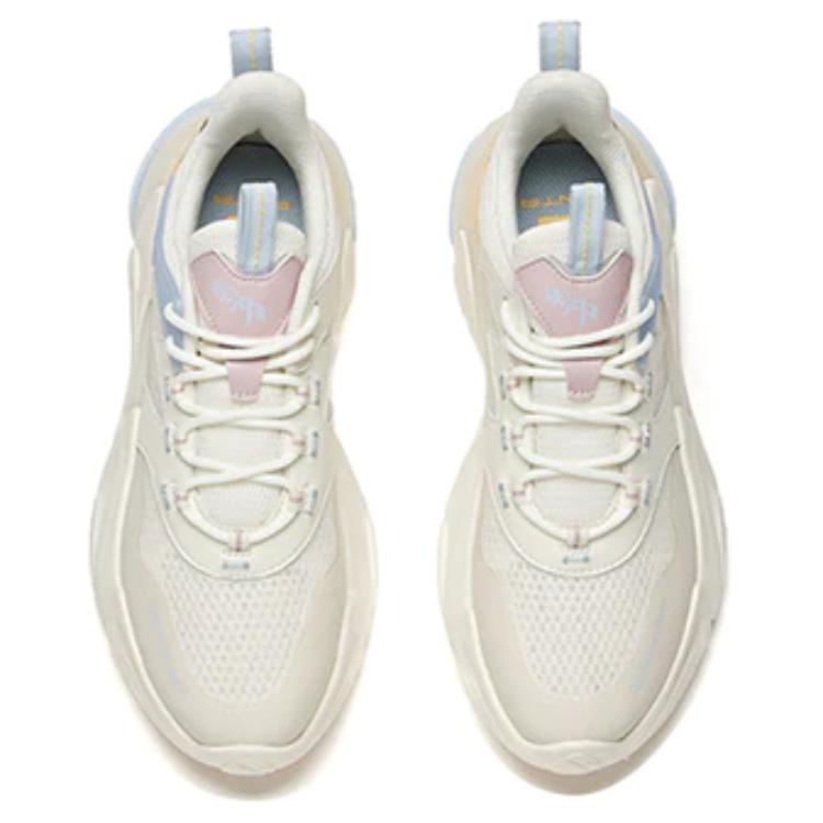Anta Life Collection Comfortable Low top Chunky Sneakers Women's White Blue 922118852-3