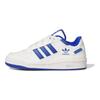 adidas Forum Low CL J White Royal Blue Kids Sneakers Core-White IH7917