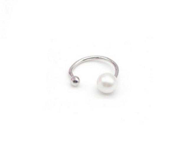 

Корейские жемчужные серьги-каффы с U-образным зажимом - Не требуют пирсинга