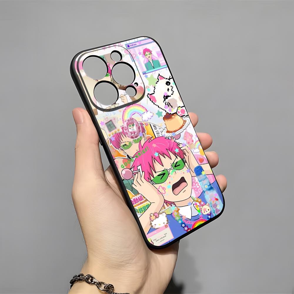 

The Disastrous Life Of Saiki K Phone Case For IPhone 17 Pro Max 16 15 14 Pro Max 13 11 X Xs Xr 8 7Plus Silicone Cover iPhone17 Air