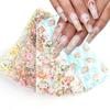 Stripe Pattern Nail Stickers The Starry Sky Nail Decals Professional Nail Foils  Nail Decoration