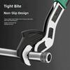 High Carbon Steel Quick Locking Pipe Wrench Set Of 4 Size From 6in To 12Inch Spanner For Home Repair And Industrial Use