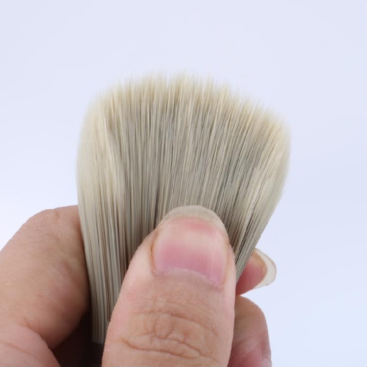 Ergonomic Handle Paint Brushes 3Pcs Round Paint Brush Trim Paint Brush Perfect For Wall Edges And Narrow Space Touch Up