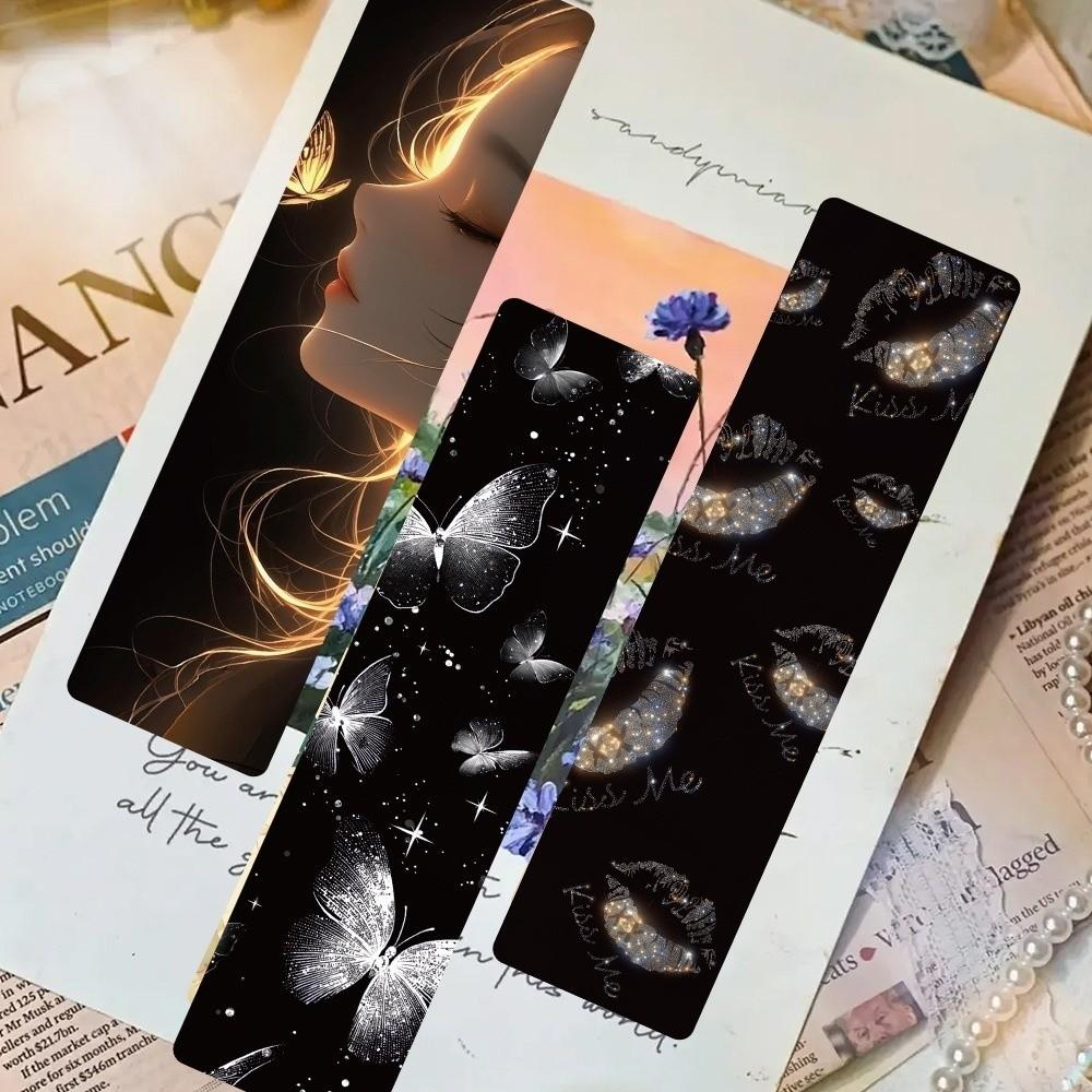 24/30PCS Set Uplifting Quotes Motivational Bookmarks Reading Book Clip Student Gift