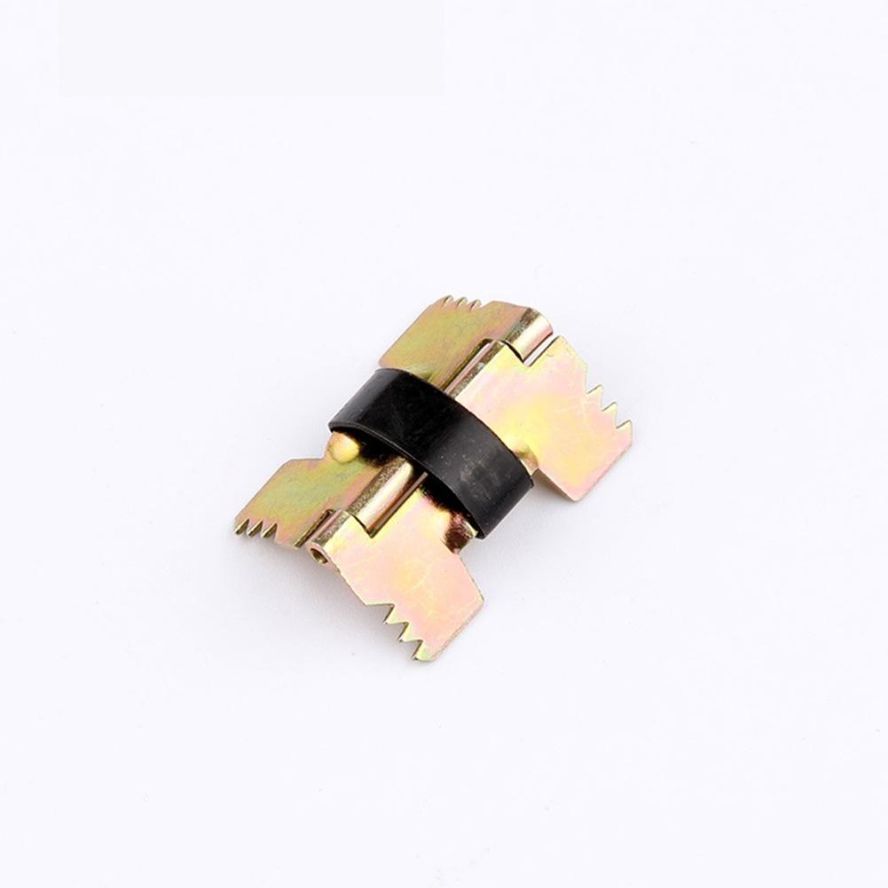 10PCS Spring Hinges for Folding Glasses Boxes and Wooden Boxes Adjustable Closing Force Iron Material Hinge Set