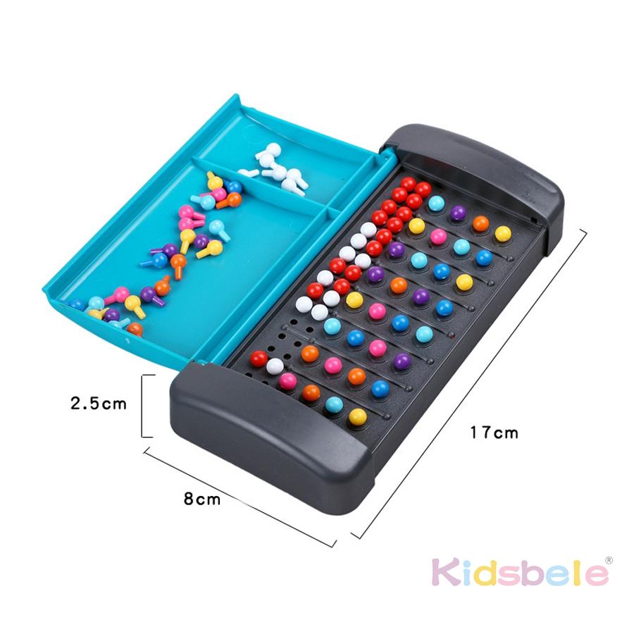 Secret Code Guessing Game, Mastermind Logic Board Game, Color Matching Brain Puzzle For Family Game Night