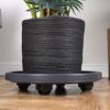 Flowerpot Stand for Plants and Flowers on Wheels for Moving 35 cm