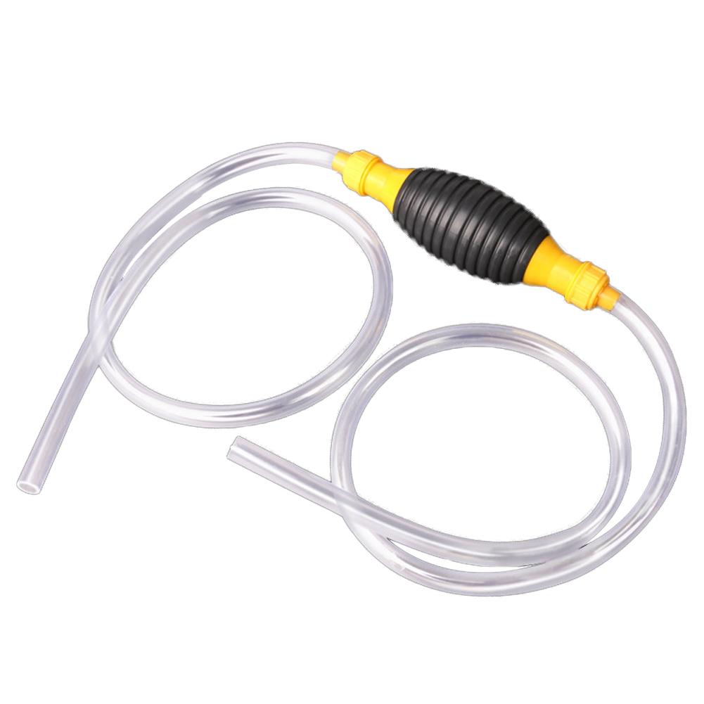 1/1.5/2/3M Manual Fuel Pump Car Fuel Tank Sucking Pipe Extractor Kit Hand-holder Petrol Gas Manual Pump For Car Motorcycle Truck