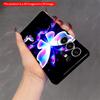 2DFlat Samsung Phone Case Neon Butterfly Galaxy Phone Case Applicable To Galaxy S23 S24 S25ULTRA S26 A12 A14 A15 A16 A54 A55