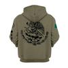 Spring and Autumn Men's Plus Size Fashion Southwest Ethnic Style Comfortable Hoodie