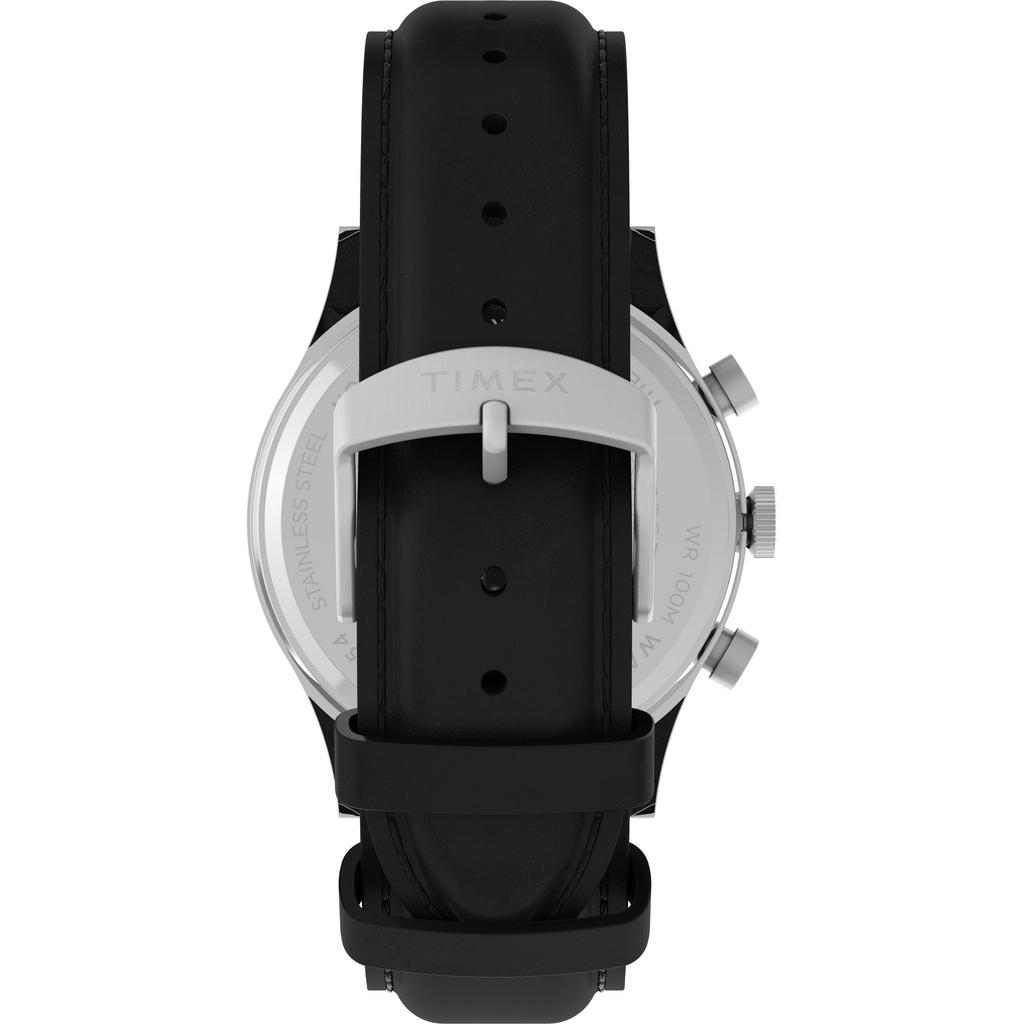 TIMEX Waterbury Quartz 10 ATM Water Mineral Silver TW2W48100 Men's Watch, Movement, Resistance, Glass, Dial, [Authentic]