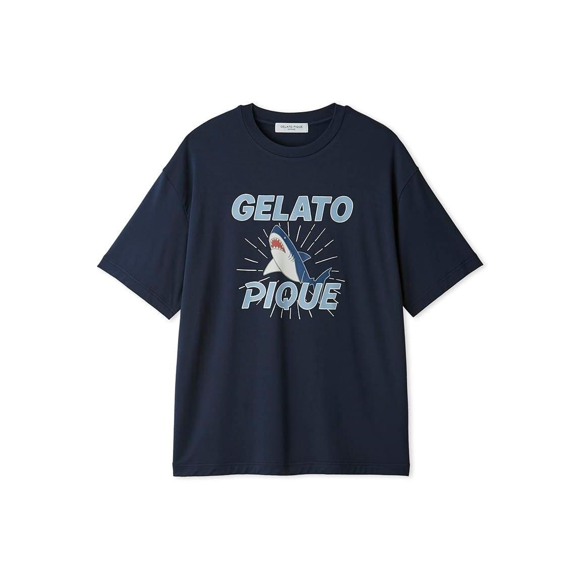 Gelato Pique HOMME Cooling Touch Rayon Shark T-Shirt PHCT262913 Mens