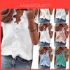 Stylish Women's V Neck Ruffle Short Sleeve T Shirt With Fashionable Daisy Print