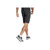 Adidas Designed For Training Workout Shorts With Solid Color Logo Men Shorts Black IK9723