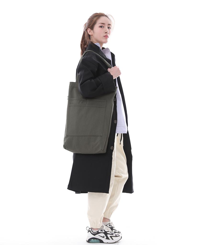 Saintcrew Freestyle Life Simple Shopper Eco Bag Fls-103 Khaki