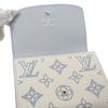 Louis Vuitton M11802 Bifold Wallet White/blue Monogram Mahina Women