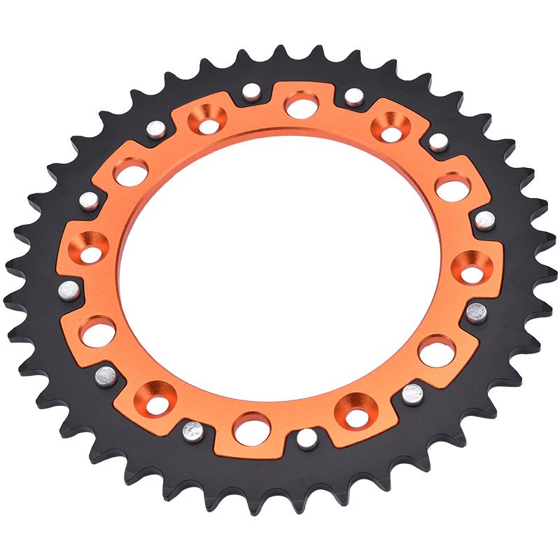 520 13T/14T/15T Front 40T/42T/45T/48T/52T Rear Sprocket For KT/M 350 400 450 500 525 530 EXC SX MX MXC XC XCW SXF XCF RR SMR SXS