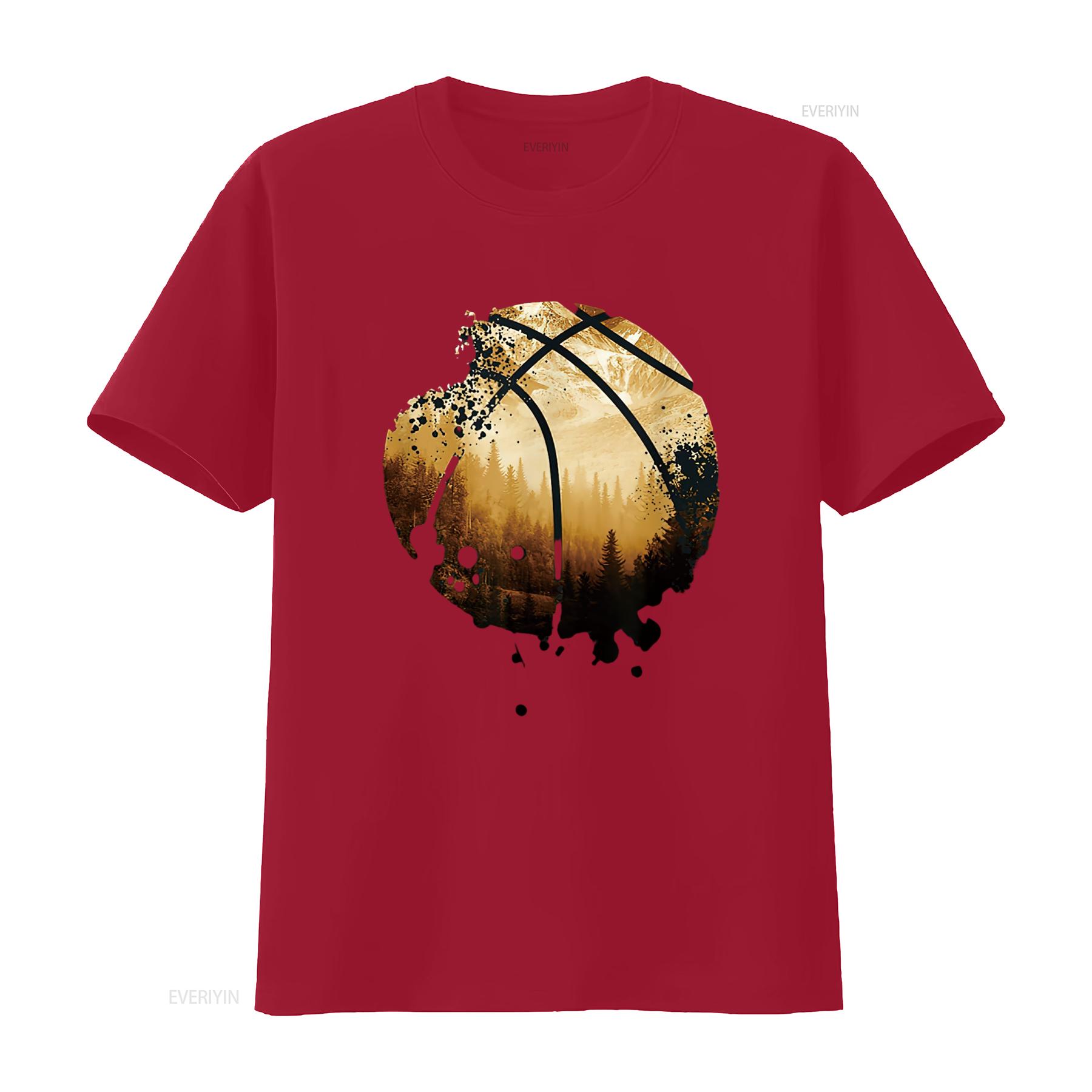 

Womens Vintage Basketball Design T Shirt Black 2XL vintage Washed designer clothes Stretched Slightly Stylish Versatile Unisex S