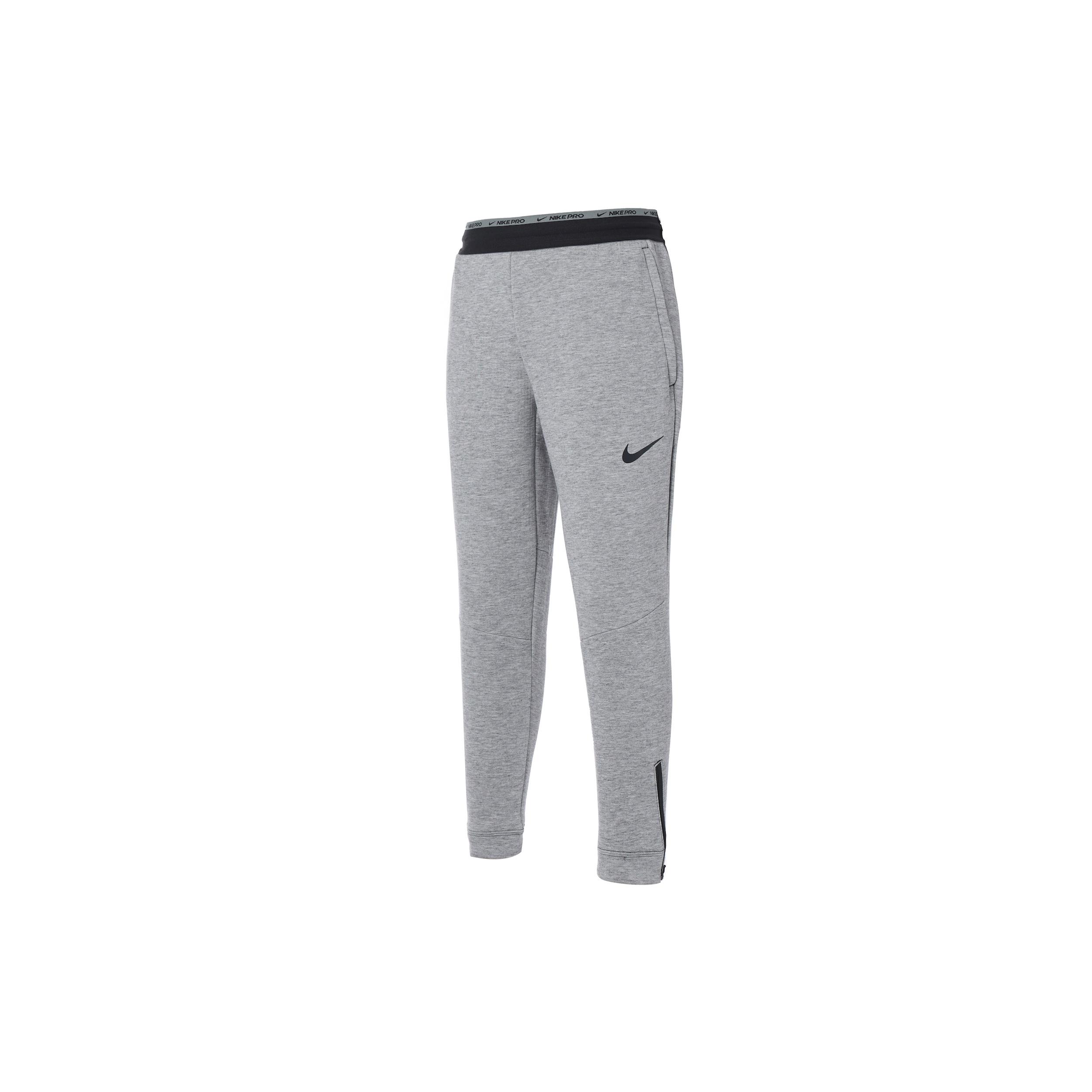 Nike Pro Therma-fit Running Athleisure Casual Sports Lacing Pants Gray Men s DD1881-010 XL