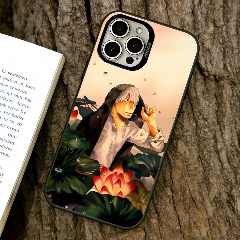 

Mushishi Phone Case For iPhone 17,16,15,14,13,12,11 Plus,Pro Max,XS,Colorful Silver Black Cover iPhone16Se4