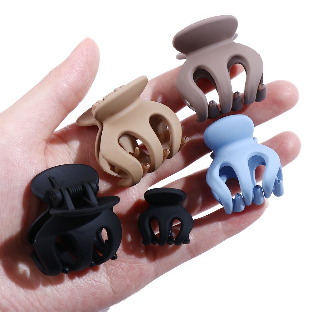 Girl Headwear Black Girls Hairpin Small Hair Claw Korean Style Hair Clip High Ponytail Fixed Clip