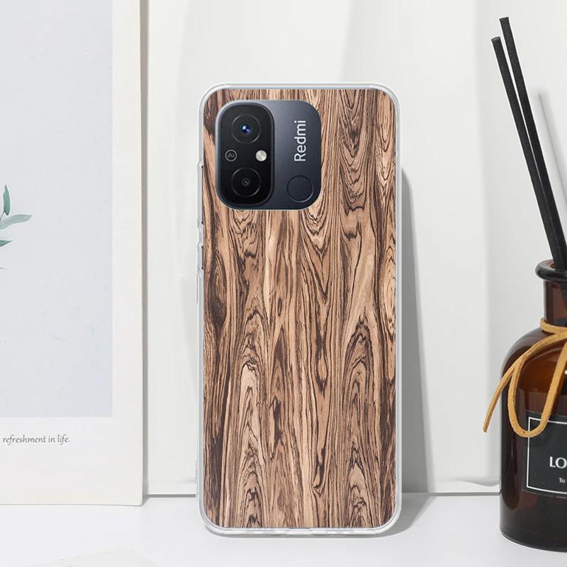 Wood Wooden Pattern Phone Case For Xiaomi Redmi 14C 13 13C 12 12C 10 10A 10C 9 9A 9C 9T 8 8A 7 7A 6A 6 Pro K80 K70 K60 K40 K20 1