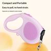 Retractable Dog Leash 16Ft Heavy Duty Nylon Rope Tangle-free Pet Leash Reflective Dog Leash with Handle One Button Control for Small Medium Dogs