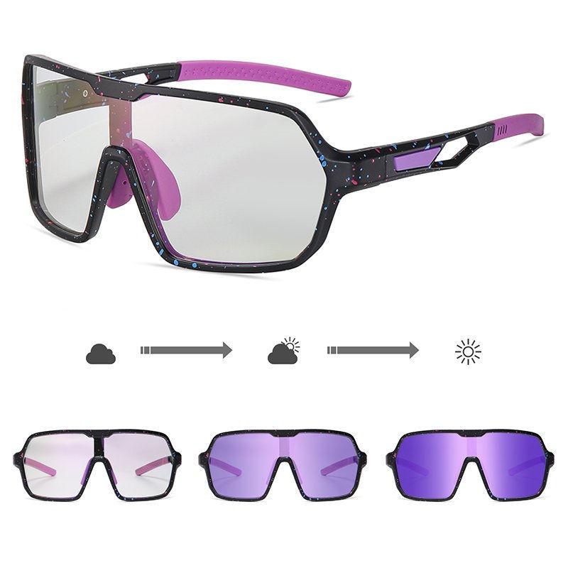 

AORON PC Frame Photochromic Polarized Sunglasses for Men Women Sports Driving Fishing Glasses Outdoor Skiing Goggles Photochromic lens