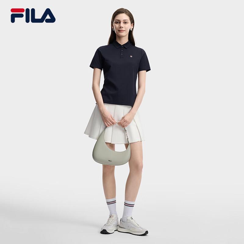 FILA Women's 2026 Summer Short Sleeve Polo T-Shirt