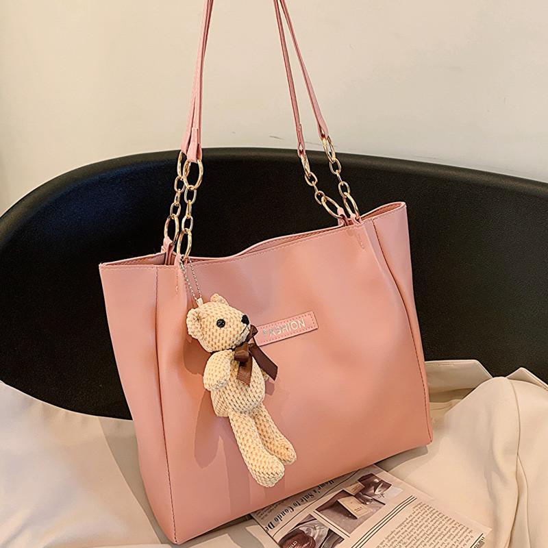 Große Kapazität Stilvolle Street Fashion Schultertasche für Damen Sommer 2023 Neue Einfache Tragetasche
