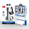 Vertical Stand for PS5 Slim/Pro,Multi-Function Dock with RGB Lighting, Headset Hook & Dual Controller Charging