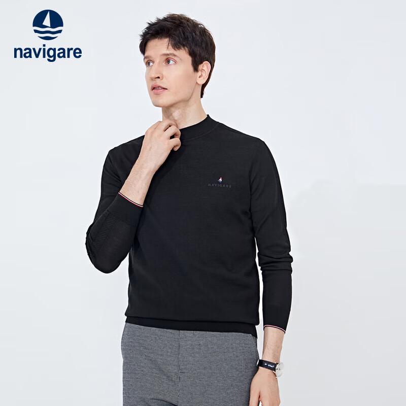 

Мужской свитер Navigare из чистой шерсти с круглым вырезом 2XL